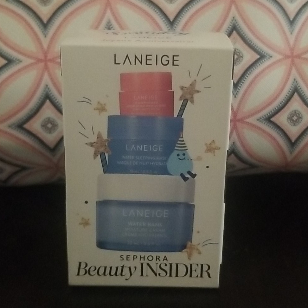 Laneige Lip & Water Sleeping Masks and Cream